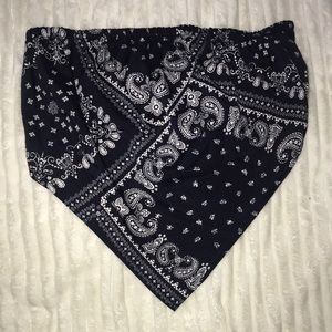 Bandana crop top